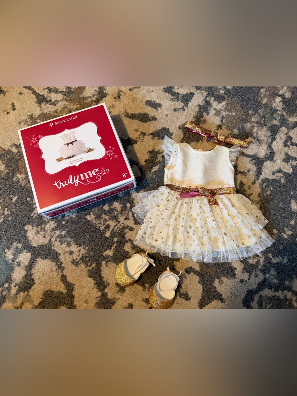 American Girl Truly Me All That Glitters Dress Fits 18” Dolls